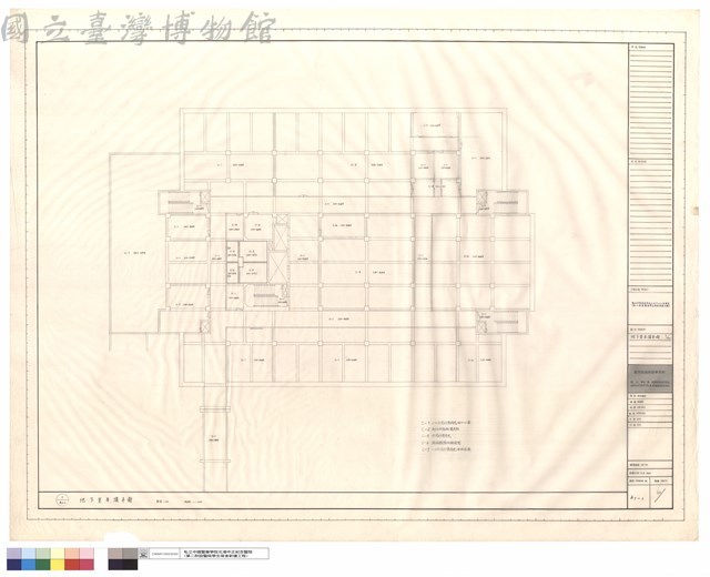 地下室平頂平面藏品圖，第1張