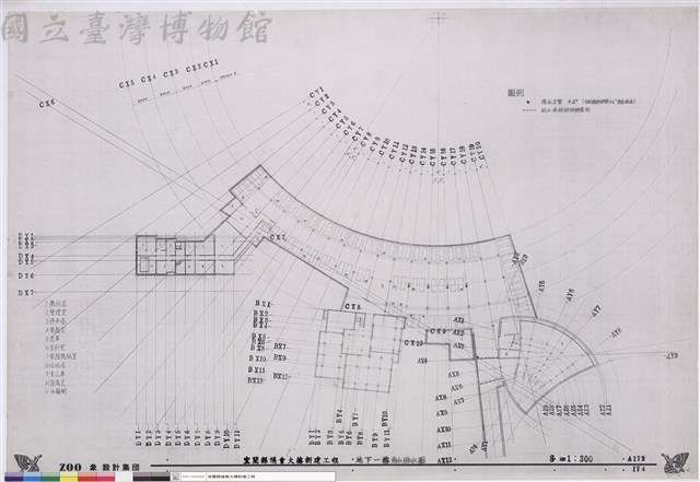 地下一樓雨水排水圖藏品圖，第1張