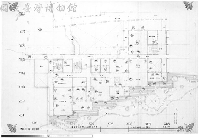 二樓平面圖(四)D區藏品圖，第1張