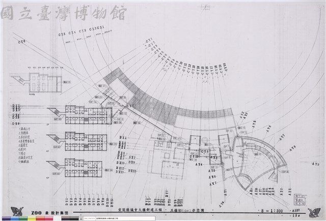 三樓欄杆．EXP J示意圖藏品圖，第1張