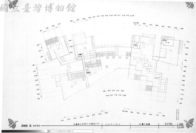 詳細索引圖5、四樓平面圖藏品圖，第1張