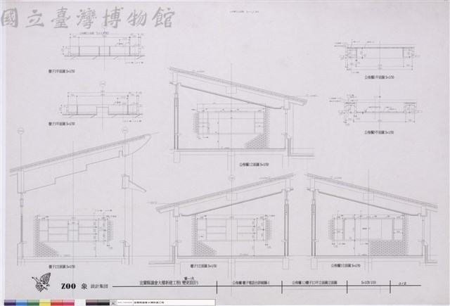 公佈欄櫃子電話台詳細圖-1 公佈欄1.3 櫃子2.3平立面圖立面圖藏品圖，第1張