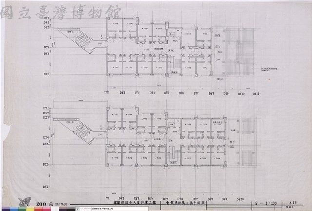 會館棟四樓、五樓平面圖藏品圖，第1張