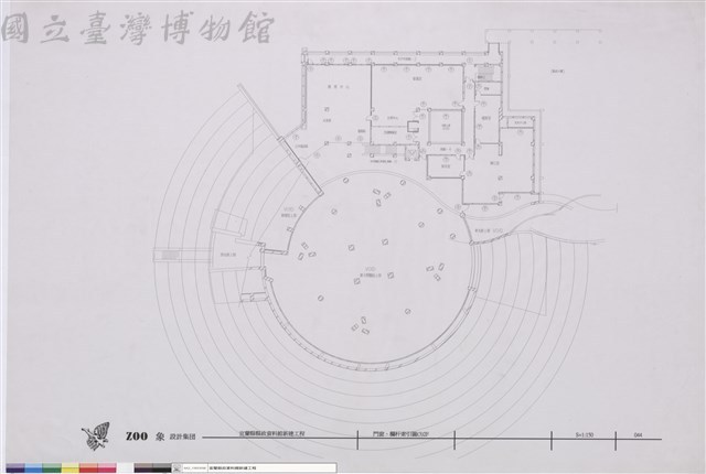 門窗、欄杆索引圖(3) 2F藏品圖，第1張