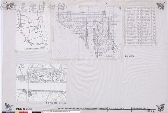 基地位置圖、面積表藏品圖，第1張
