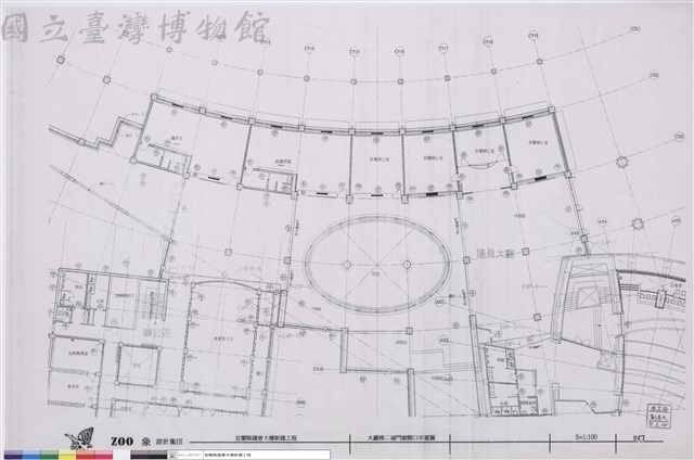 大廰棟二樓門窗開口示意圖藏品圖，第1張