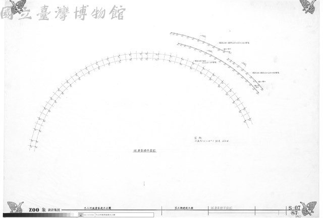 迴廊基椿平面圖藏品圖，第1張