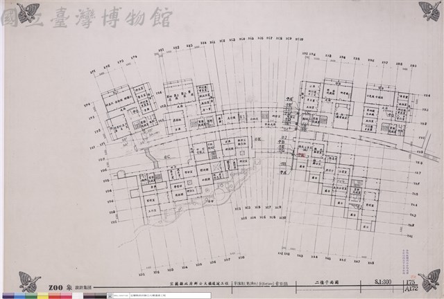 辛(家具)、癸(其他)、子(Exp.Joint)索引圖、二樓平面圖藏品圖，第1張