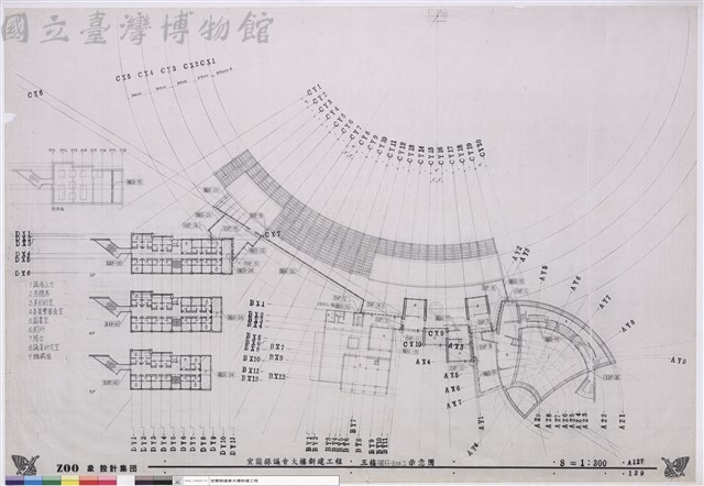 三樓欄杆．EXP J示意圖藏品圖，第1張