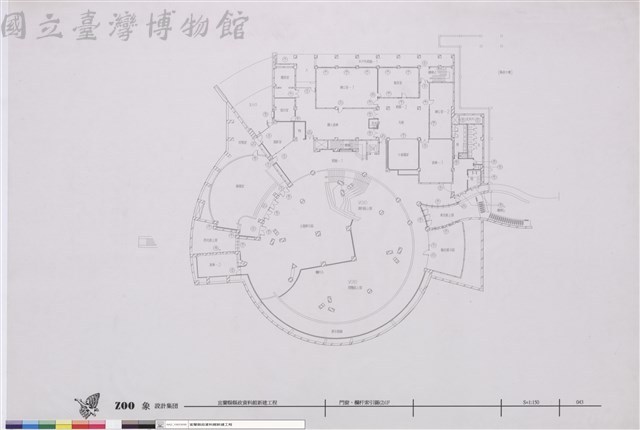 門窗、欄杆索引圖(2) 1F藏品圖，第1張