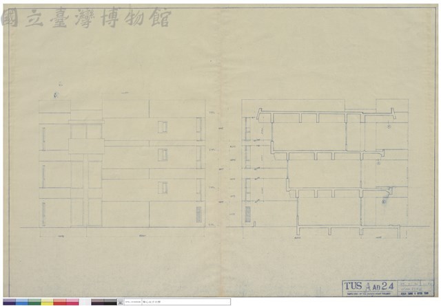 コア目地立面圖藏品圖，第1張