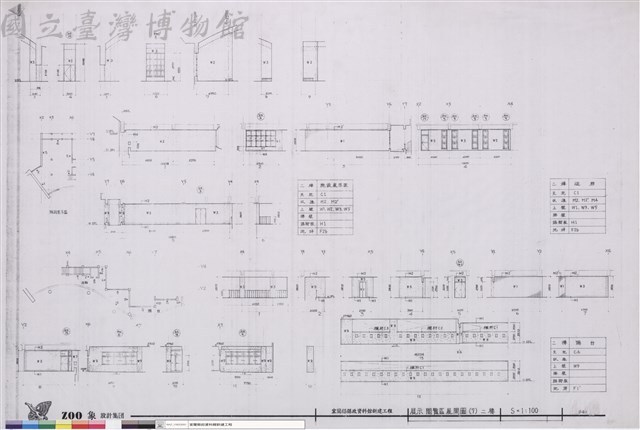 展示閱覽區 展開圖(7) 二樓藏品圖，第1張
