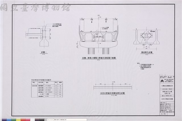 自來水管線吊掛圖藏品圖，第1張