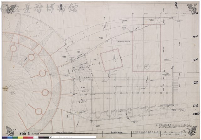 自行車出租站前廣場平面圖藏品圖，第1張