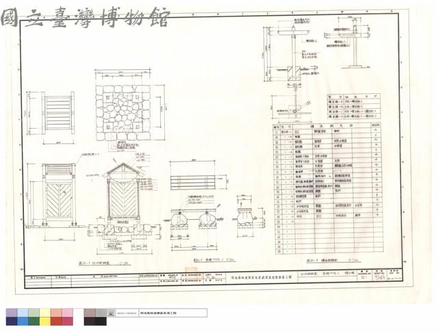垃圾桶詳圖、座椅TYPE-1、標示牌藏品圖，第1張