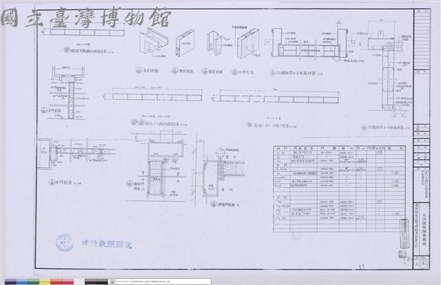 通氣口不銹鋼紗網窗詳圖門剖面詳圖藏品圖，第1張