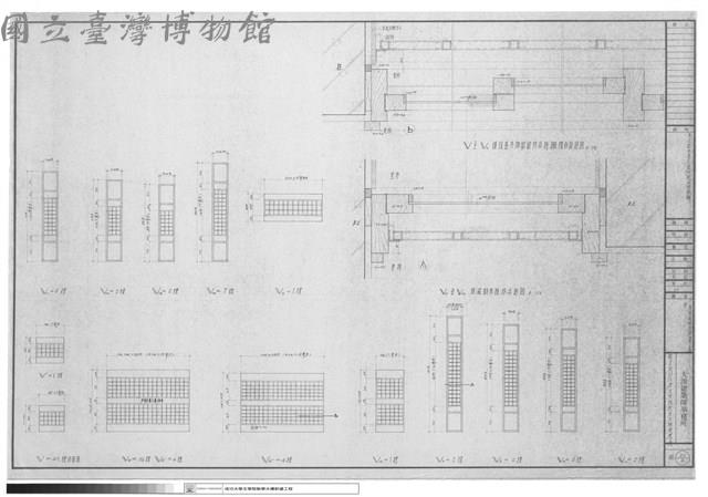 一層防盜鋁花格窗立面圖藏品圖，第1張