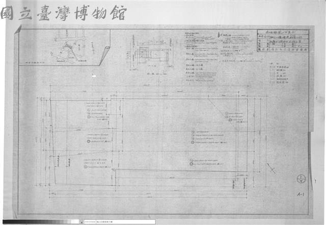 地籍圖詳細及面積計算藏品圖，第1張