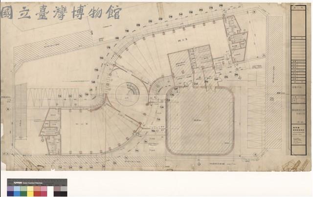 地籍圖 現況圖 面積計算表藏品圖，第1張