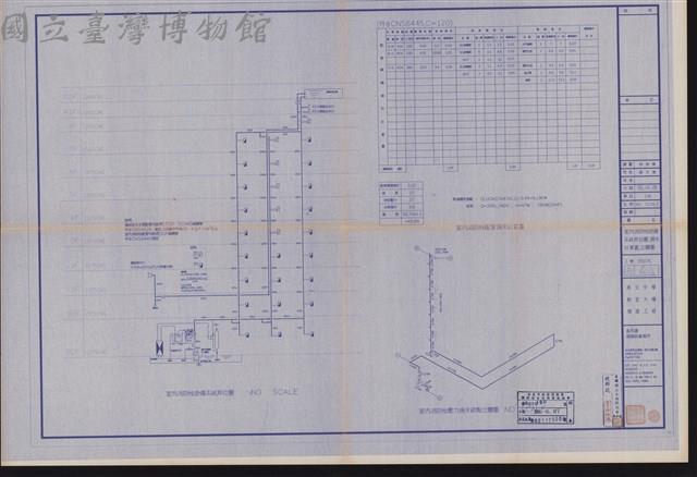 室內消防栓設備系統昇位圖,損失計算書,立體圖藏品圖，第1張