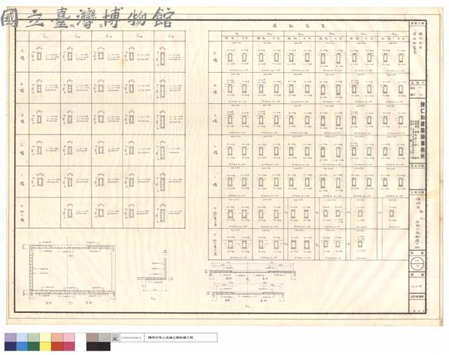 梁柱配筋表,樓版配筋藏品圖，第1張