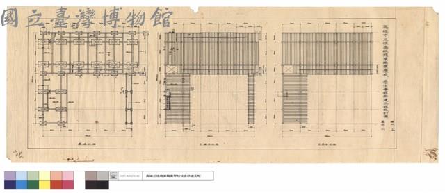 一,二樓梁伏圖及基礎伏圖藏品圖，第1張
