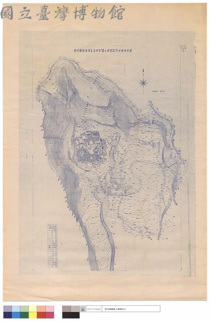 新竹縣新埔鎮地號地形圖藏品圖，第1張