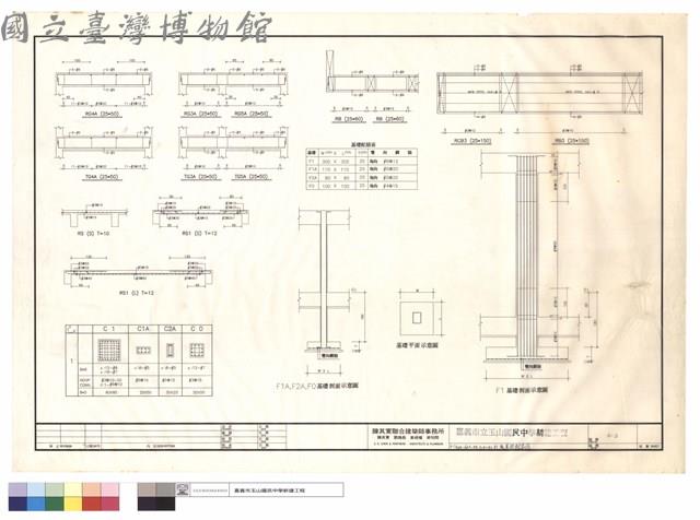 R-TG3A~G5A.RB.RCB3.B3柱.版.基礎配筋圖藏品圖，第1張