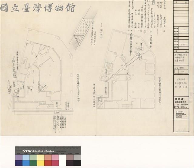 壹.参層給.排水及消防設備配置平面圖藏品圖，第1張