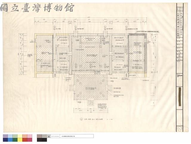正殿、拜殿、過水、廂房平面圖藏品圖，第1張