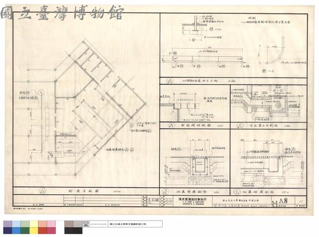 廚房平面、加蓋明溝、鐵路柵、集水井、不銹鋼扶手藏品圖，第1張