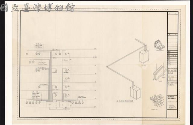 電氣系統昇位圗,匯流排系統昇位圗
示意圖藏品圖，第1張