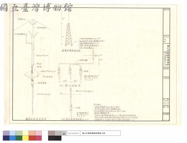 避雷針詳細圖藏品圖，第1張