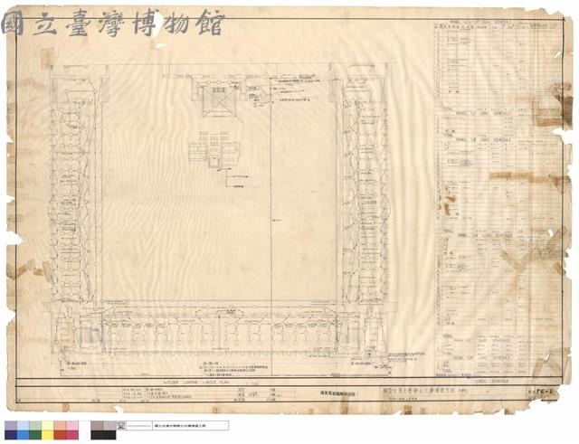 一樓電燈工程圖及負荷表藏品圖，第1張