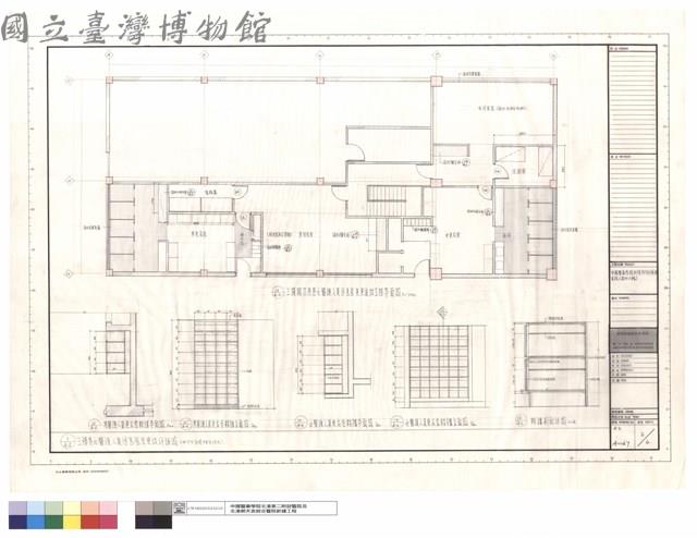 三樓男女醫護人員休息室變更設計詳圖(地坪及隔間中華施工完成)藏品圖，第1張