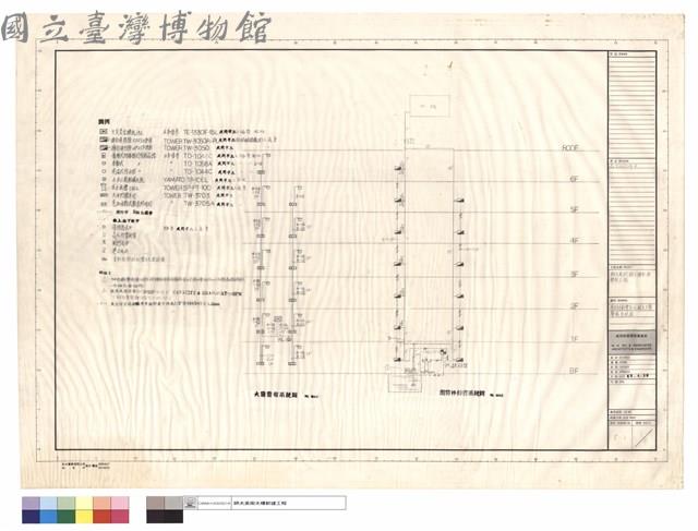 消防栓幹管系統圖及火警警報系統圖藏品圖，第1張