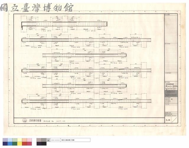樑結構詳細圖1層G16、G17、12~R3CG18、G18、G19、G20、CG20、11層CG18、G18、G19藏品圖，第1張