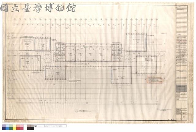 教學大樓三層平面圖藏品圖，第1張