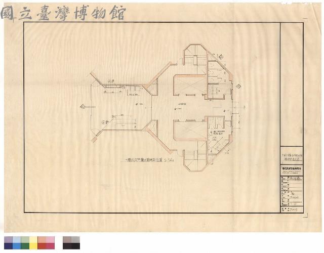 一樓公共門廳平面藏品圖，第1張