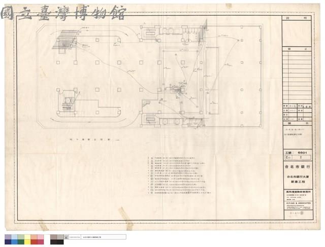 防盜設備 ．標示燈 地下壹層配置平面圖藏品圖，第1張