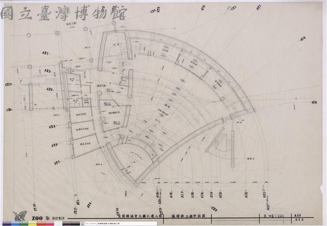 議場棟二樓平面圖藏品圖，第1張