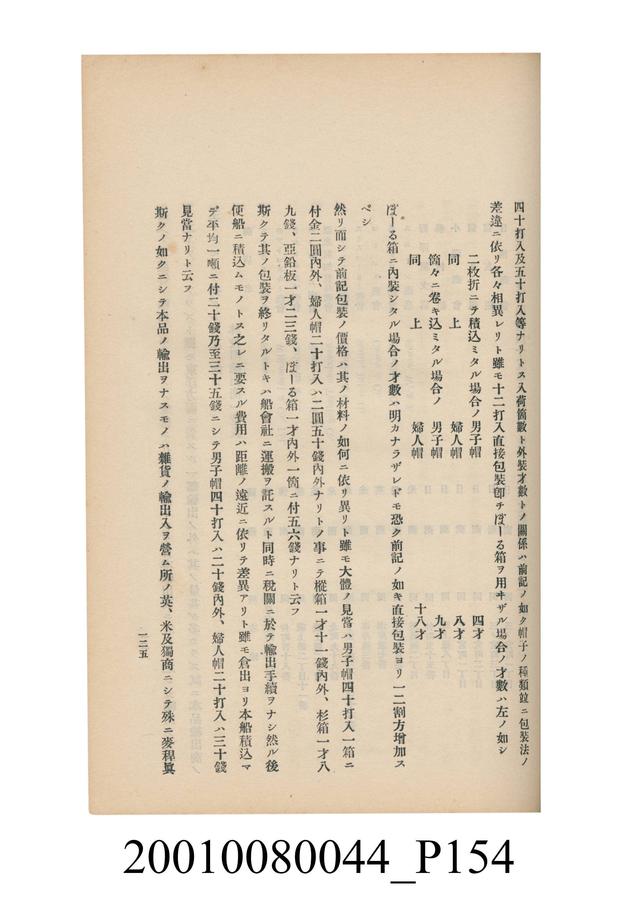 臺灣總督府民政部殖產局發行《林投帽製造業調查》 (共254張)