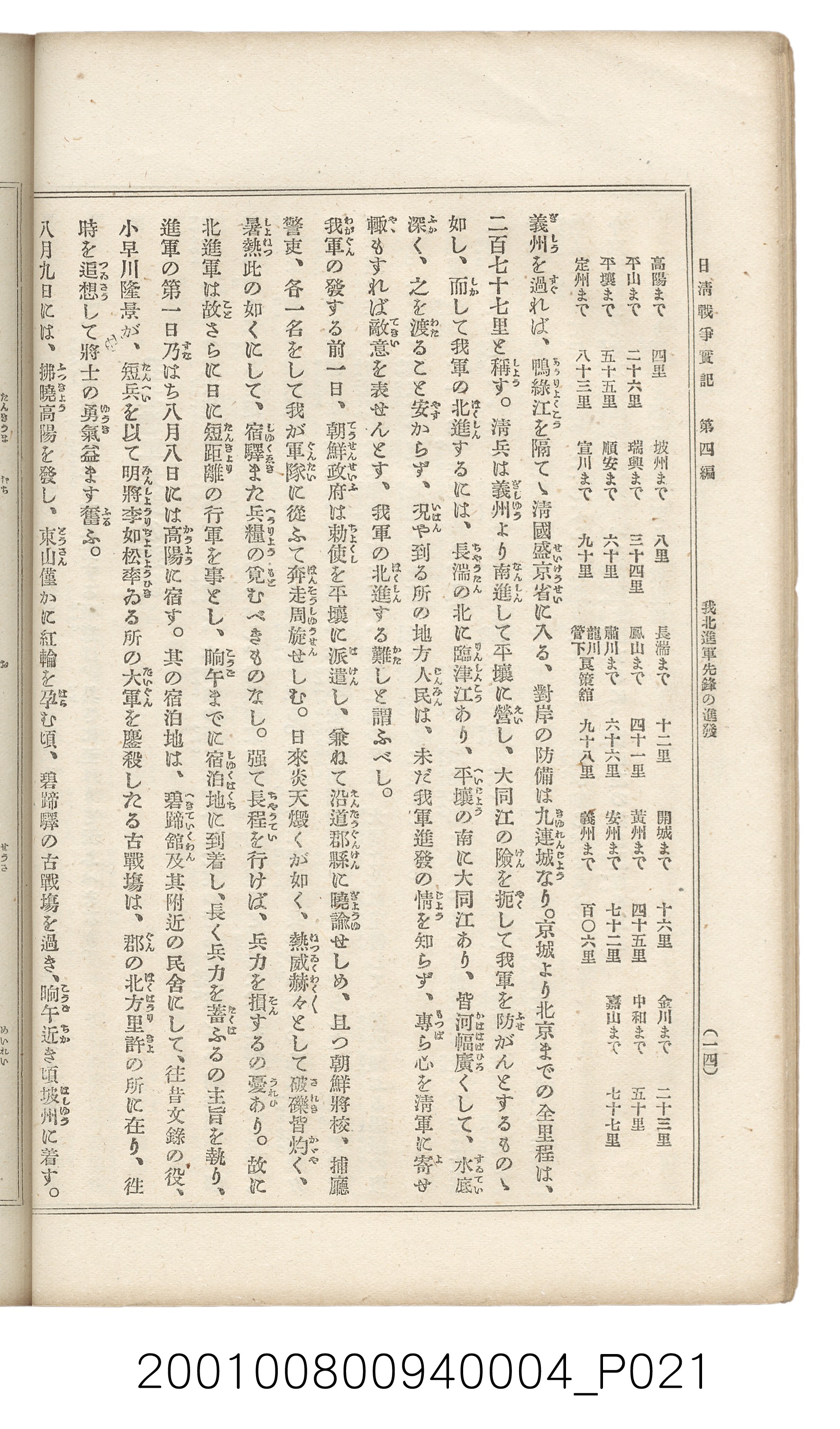 博文館發行《日清戰爭實記》第四編 (共139張)