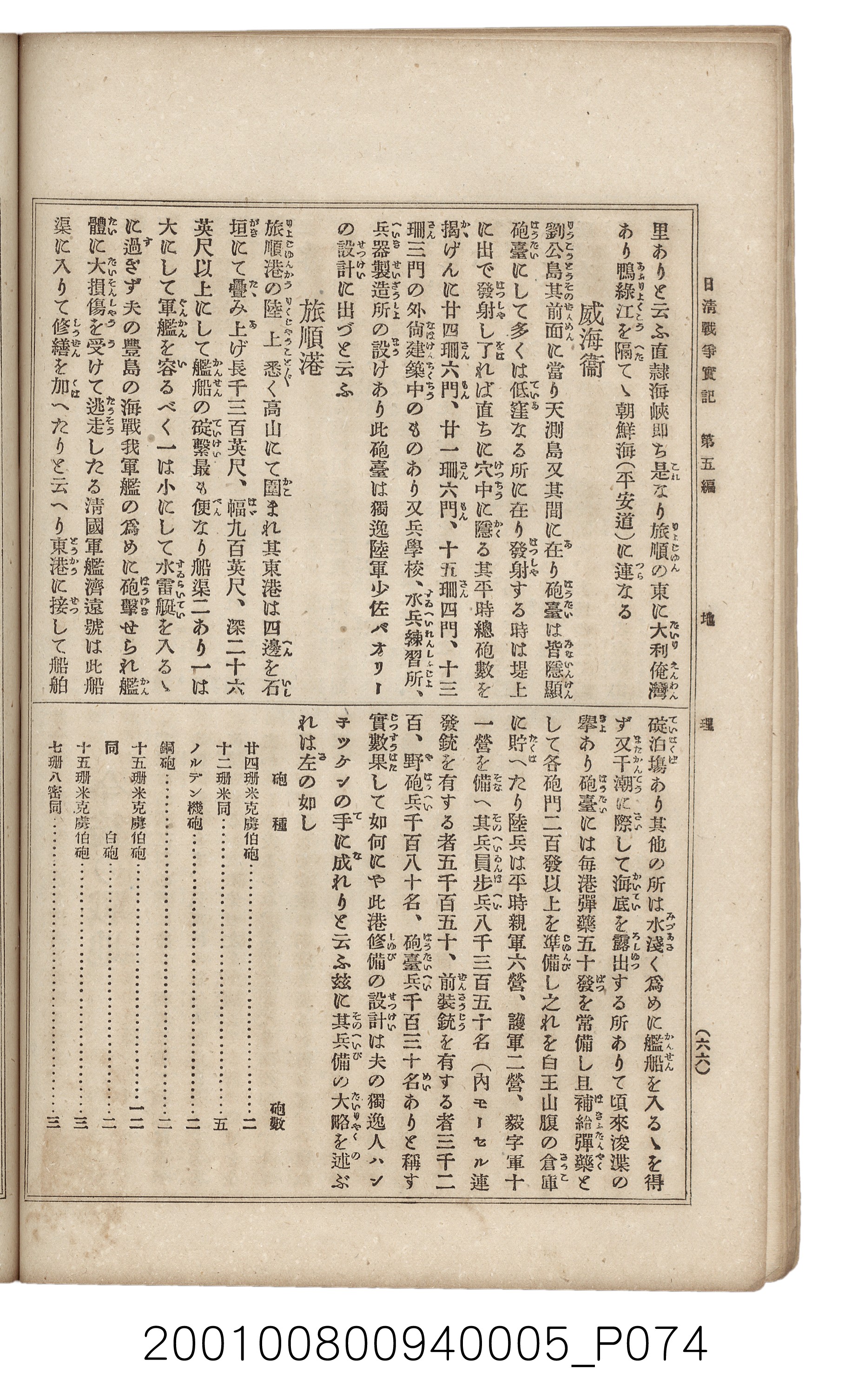 博文館發行《日清戰爭實記》第五編 (共148張)