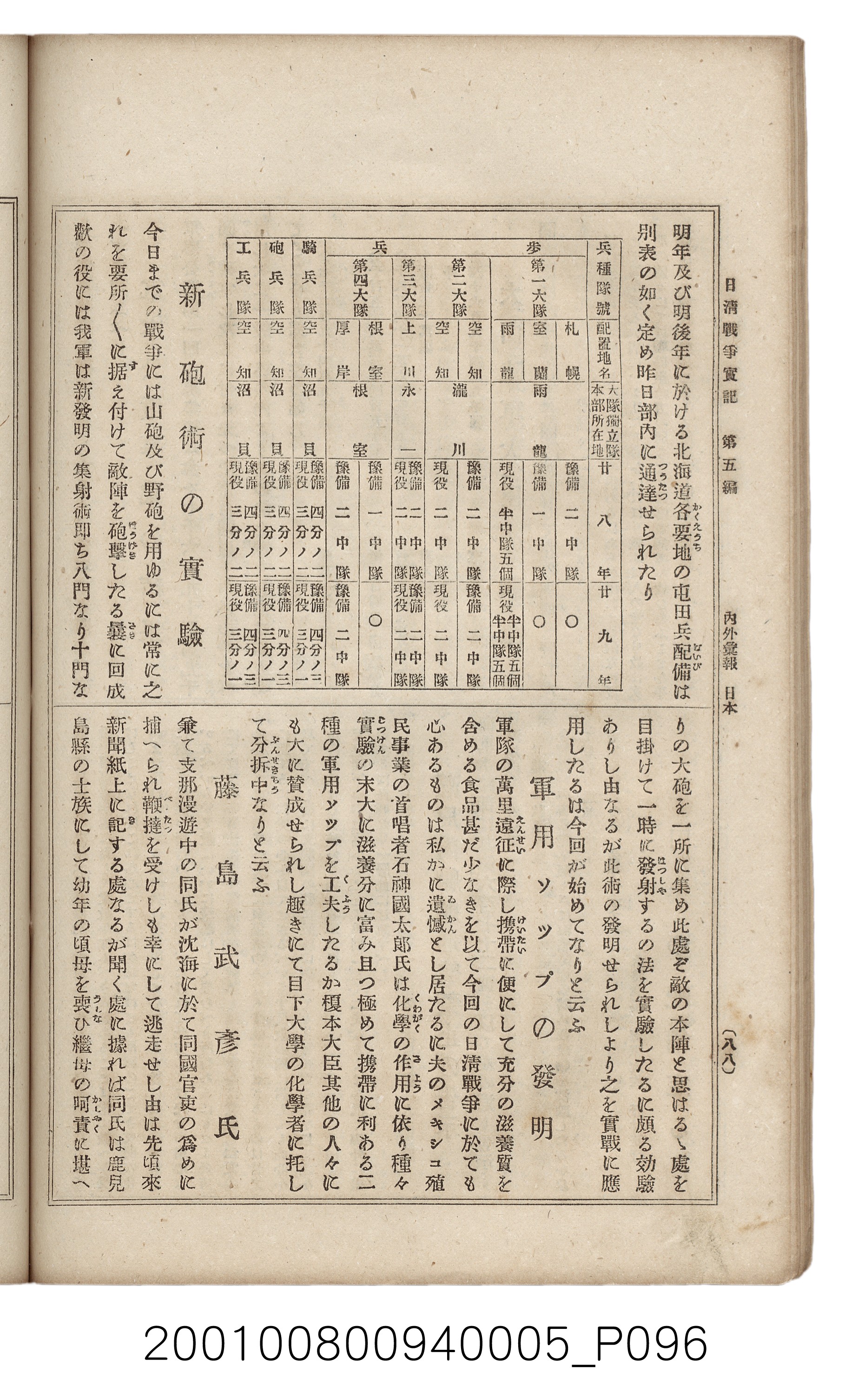 博文館發行《日清戰爭實記》第五編 (共148張)