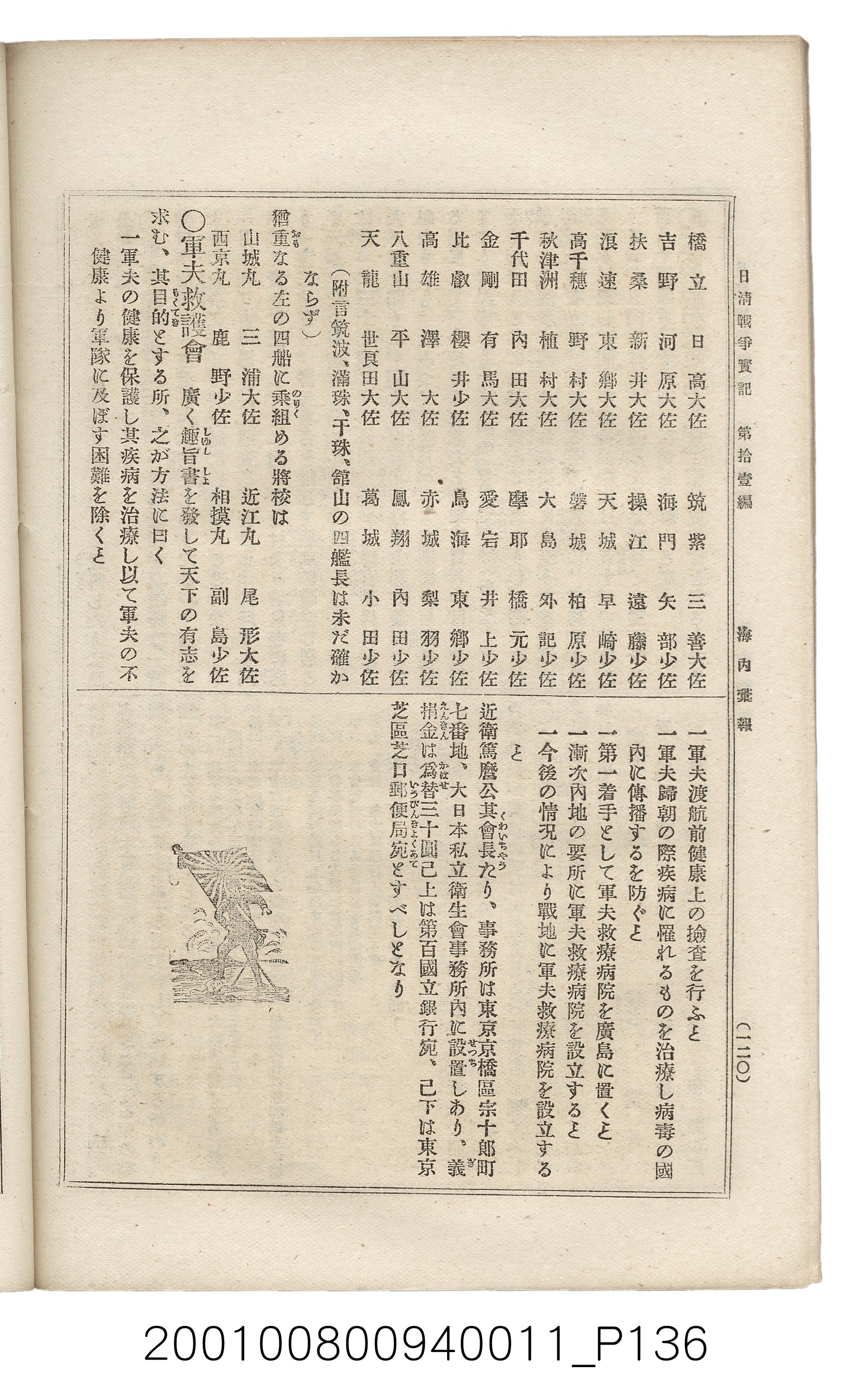 博文館發行《日清戰爭實記》第拾壹編 (共148張)
