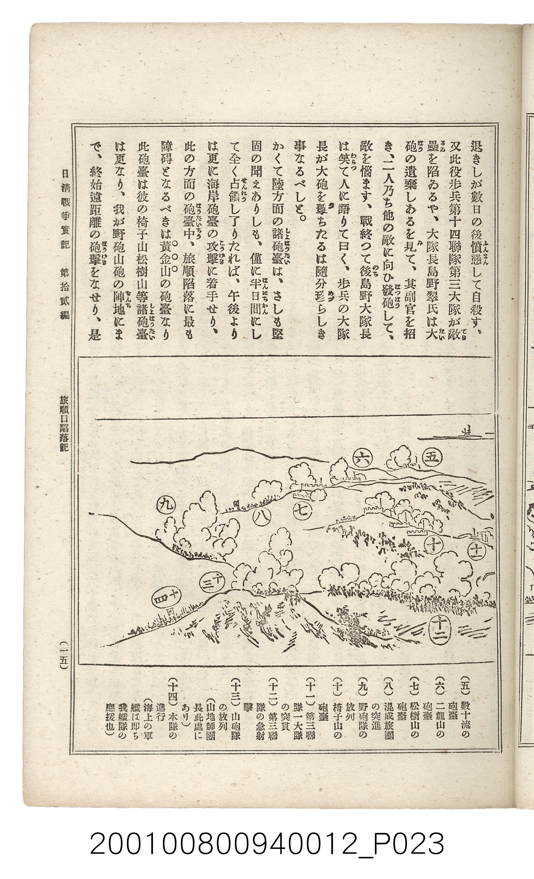 博文館發行《日清戰爭實記》第拾貳編 (共138張)
