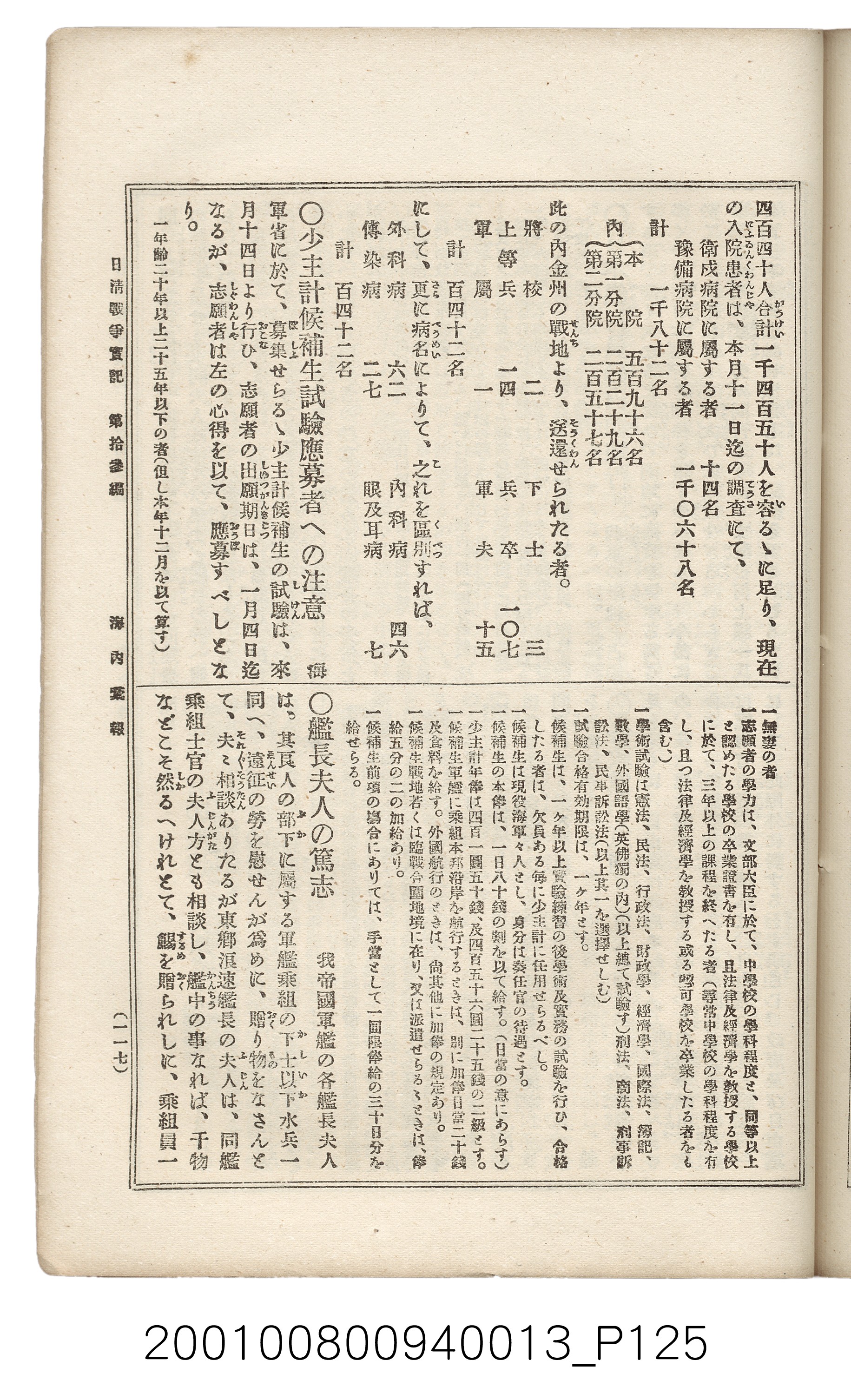 博文館發行《日清戰爭實記》第拾三編 (共140張)