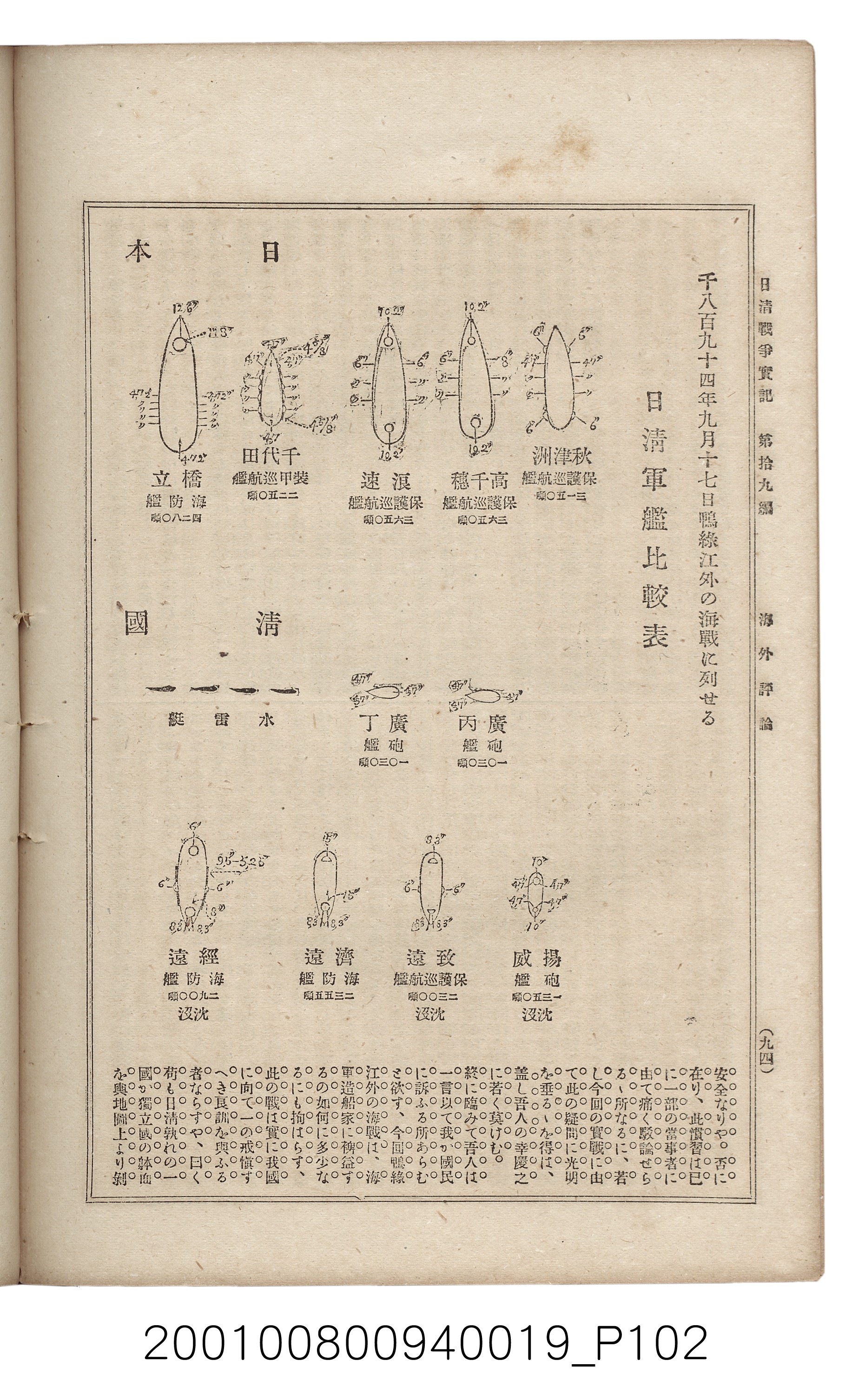 博文館發行《日清戰爭實記》第拾九編 (共140張)