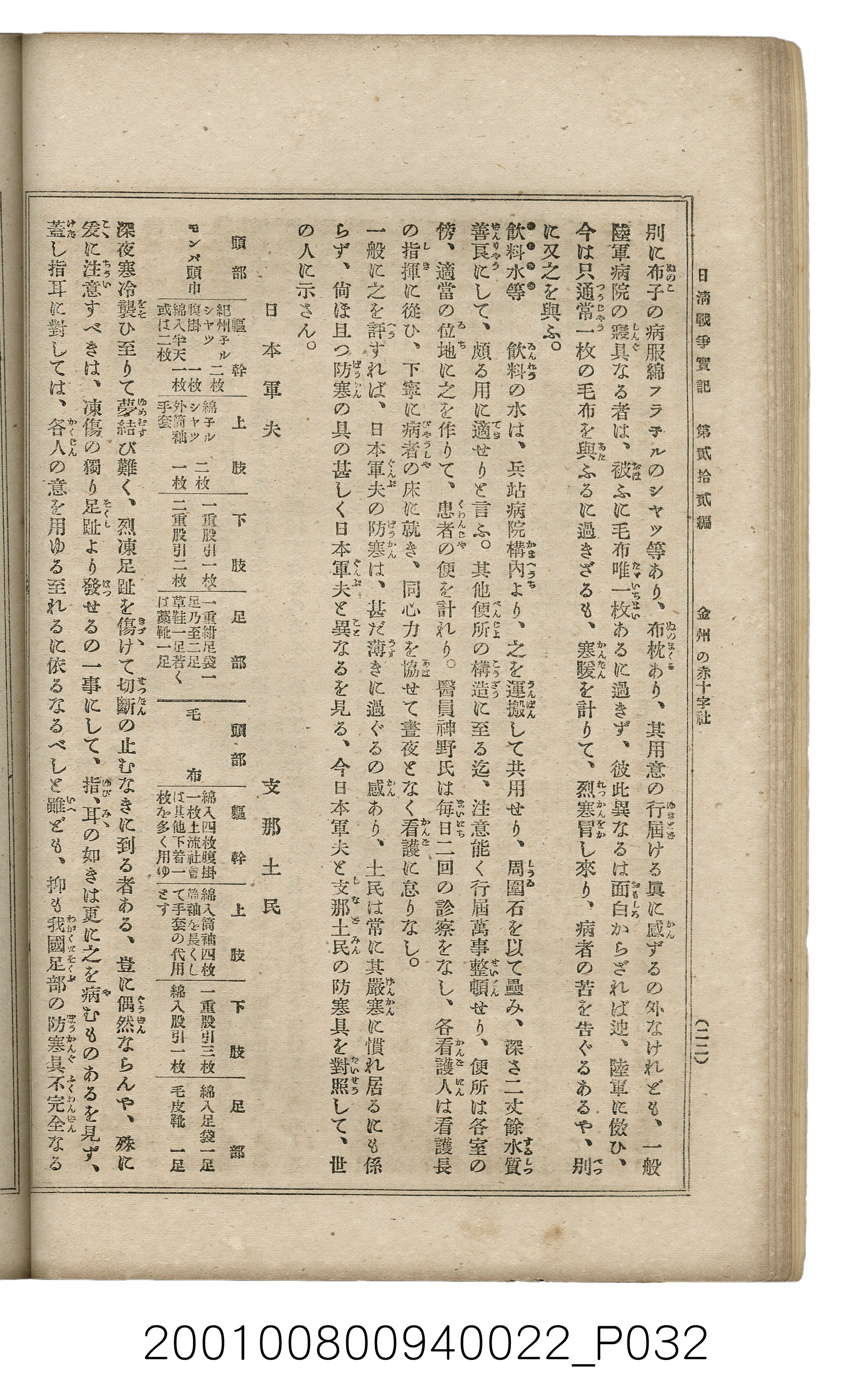 博文館發行《日清戰爭實記》第貳拾貳編 (共150張)